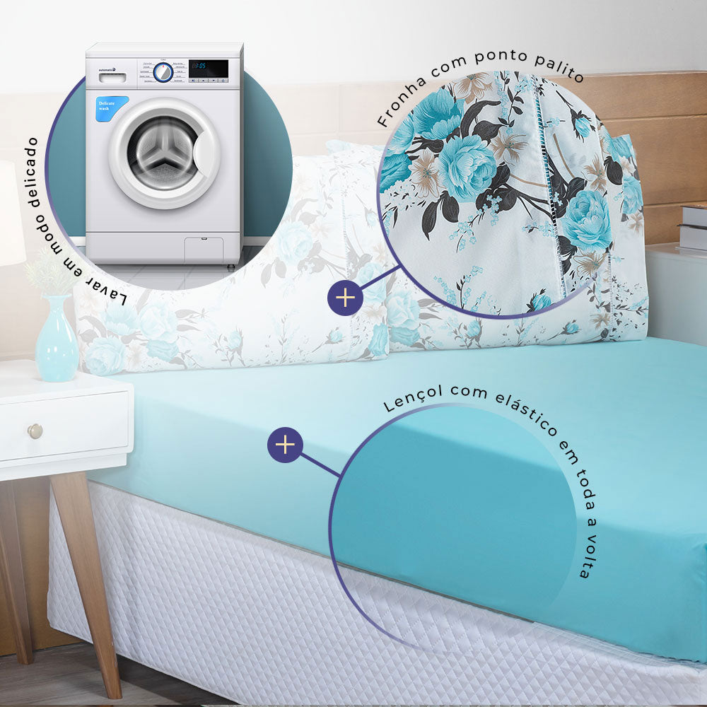 Jogo de Cama Esmeralda - Prestigieh