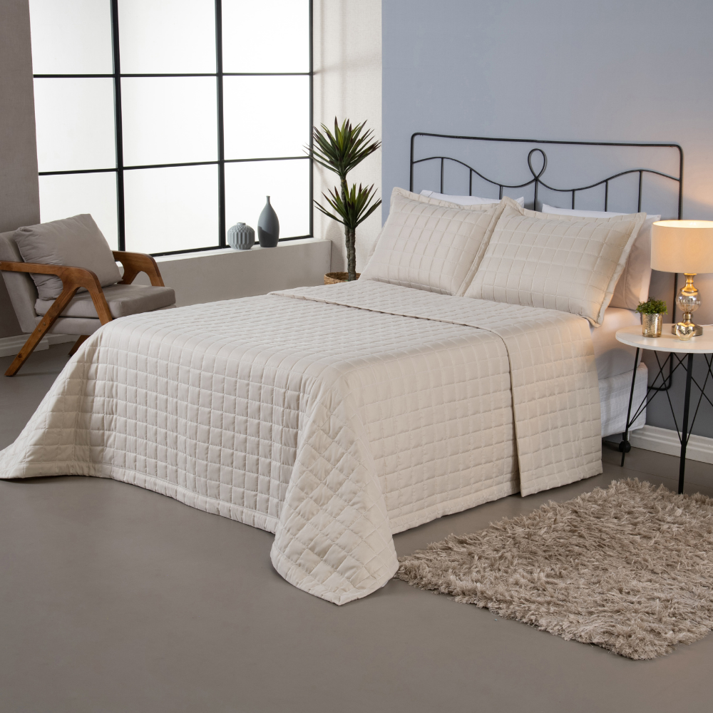 Kit Cobre Leito Matelado Dupla Face Soft - Prestigieh