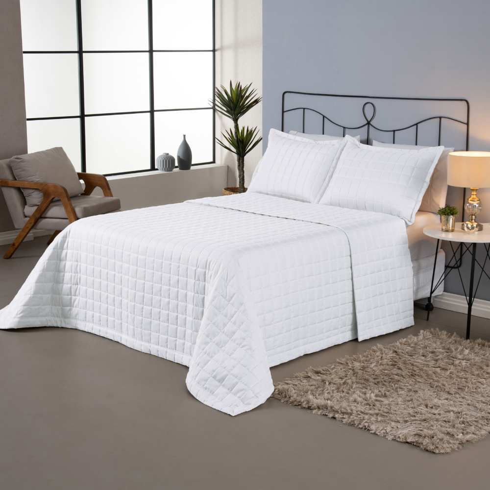 Kit Cobre Leito Matelado Dupla Face Soft - Prestigieh