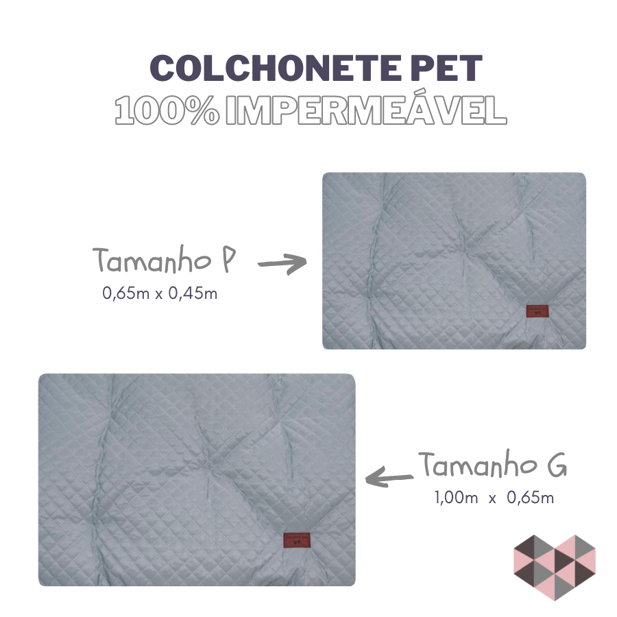 COLCHONETE RETANGULAR 100% IMPERMEÁVEL - Prestigieh