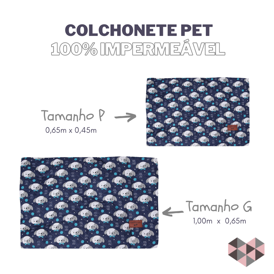 COLCHONETE RETANGULAR 100% IMPERMEÁVEL - Prestigieh