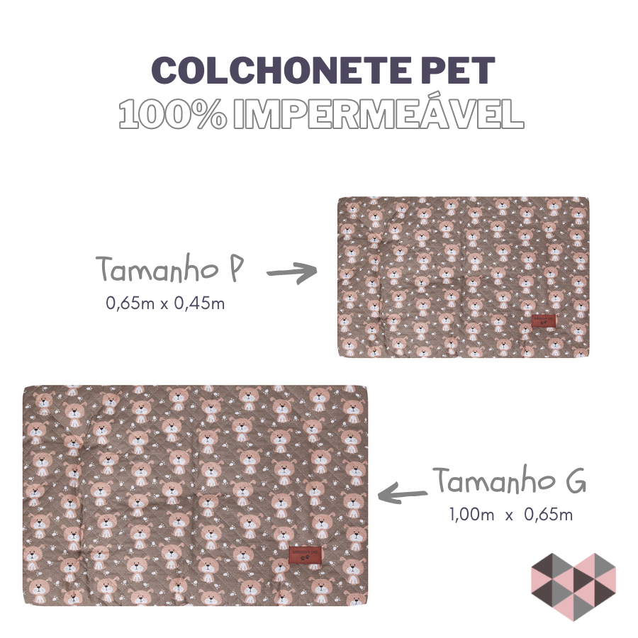 COLCHONETE RETANGULAR 100% IMPERMEÁVEL - Prestigieh