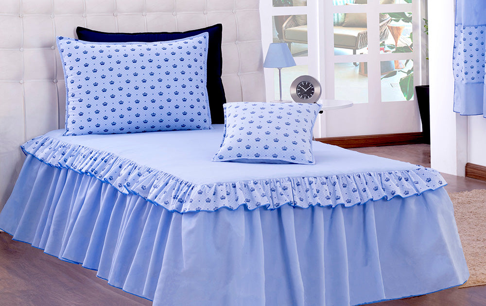 Kit Colcha Solteiro Principe e Princesa - Prestigieh