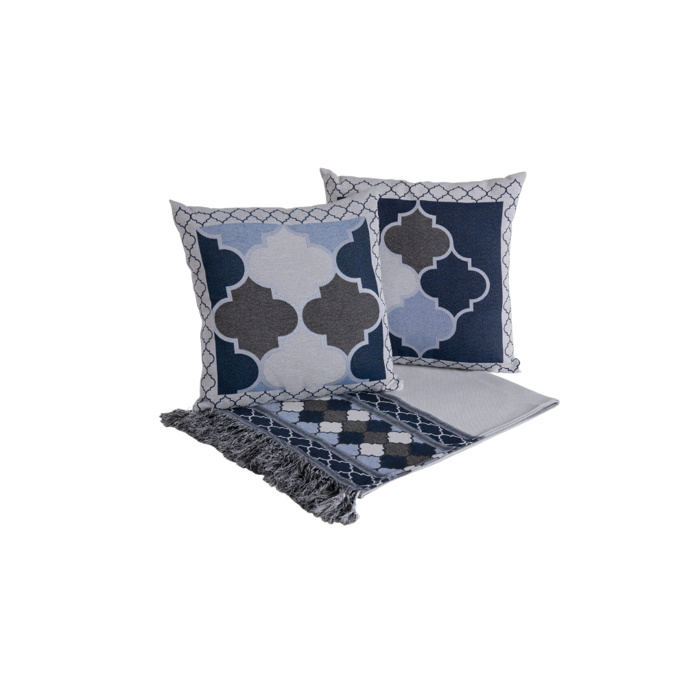 Kit Xale Para Sofá Com Franja Grécia - Prestigieh