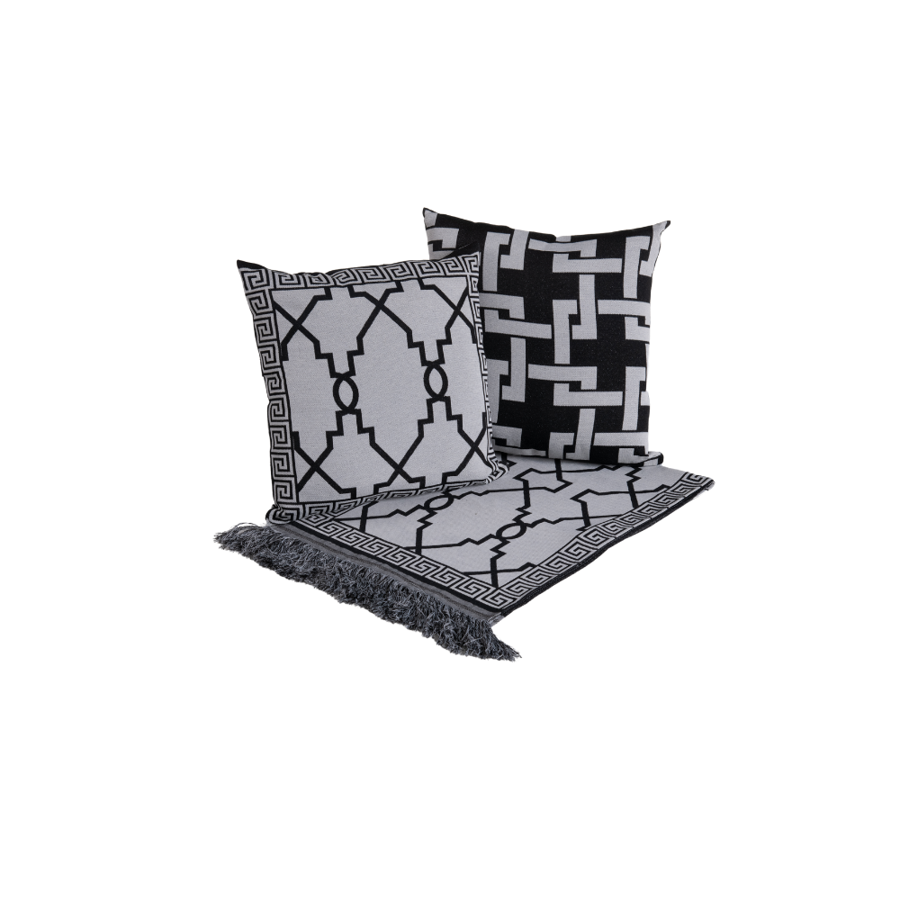 Kit Xale Para Sofá Com Franja Grécia - Prestigieh