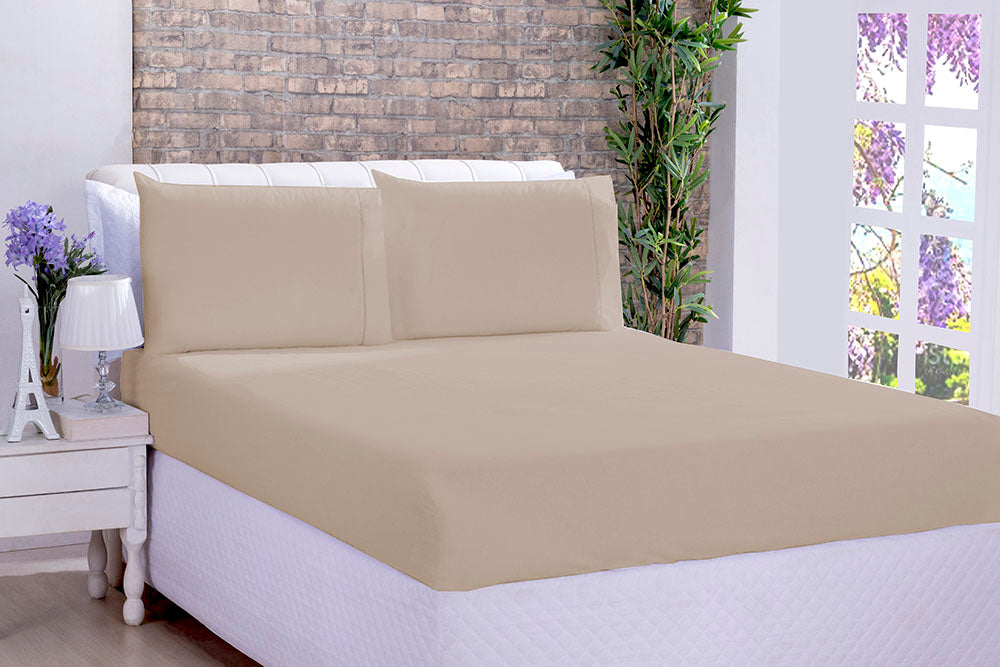 Jogo de cama lençol Micropercal - Prestigieh