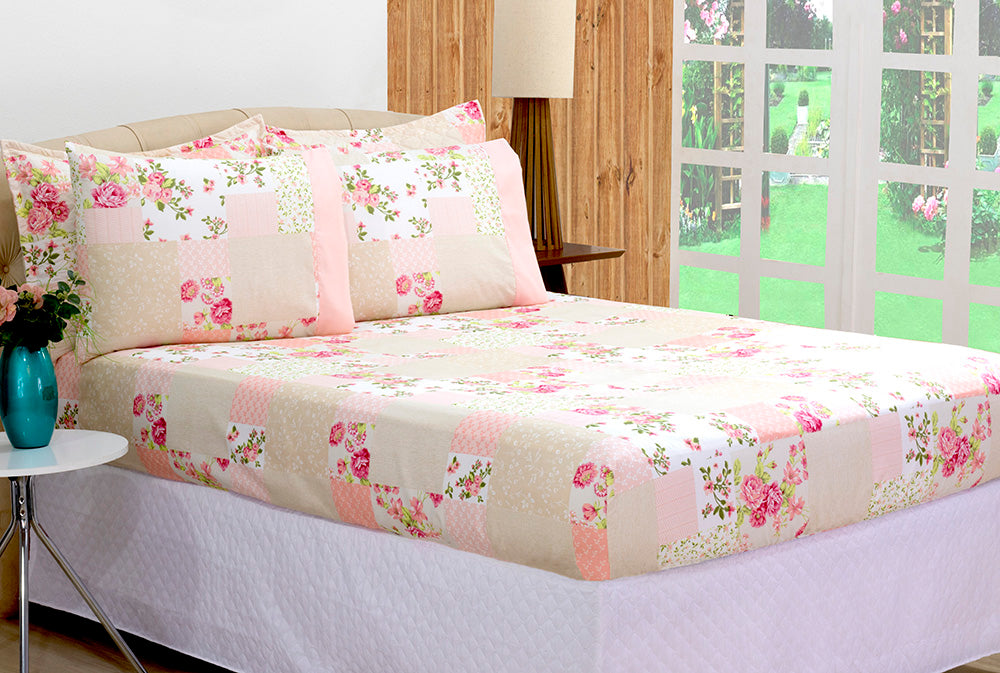 Jogo de Cama Lençol Micropercal com Elástico - Prestigieh