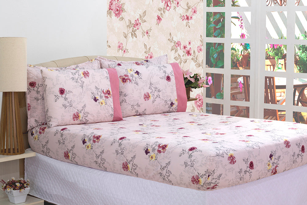 Jogo de Cama Lençol Micropercal com Elástico - Prestigieh