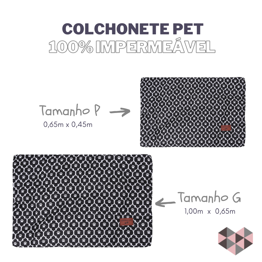 COLCHONETE RETANGULAR 100% IMPERMEÁVEL - Prestigieh