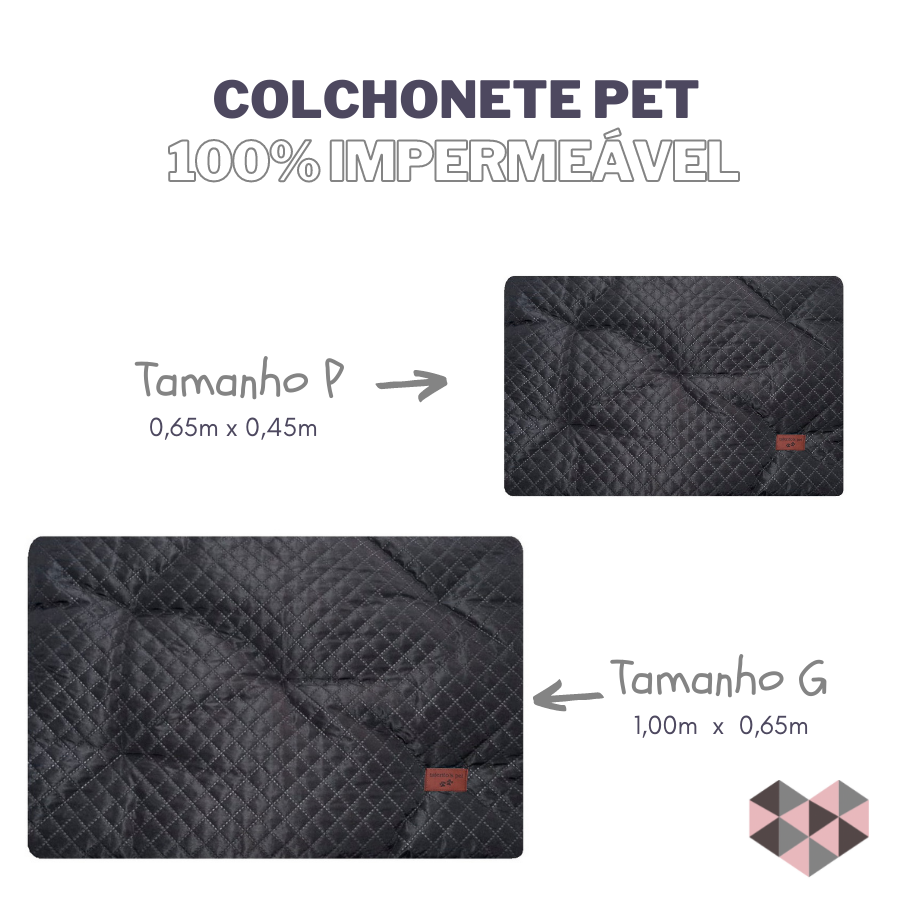 COLCHONETE RETANGULAR 100% IMPERMEÁVEL - Prestigieh
