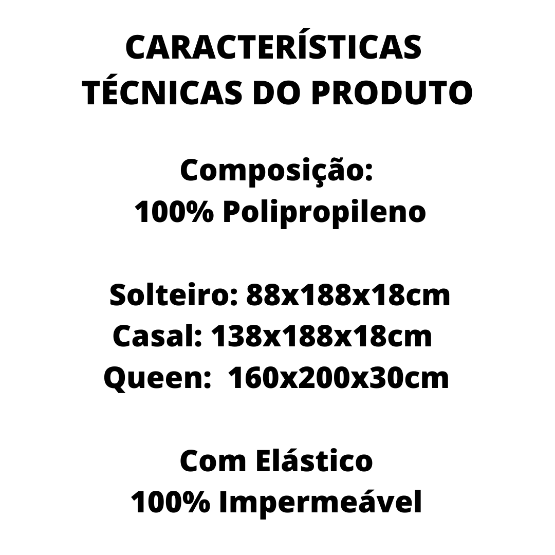 Capa para Colchão Impermeável - Prestigieh