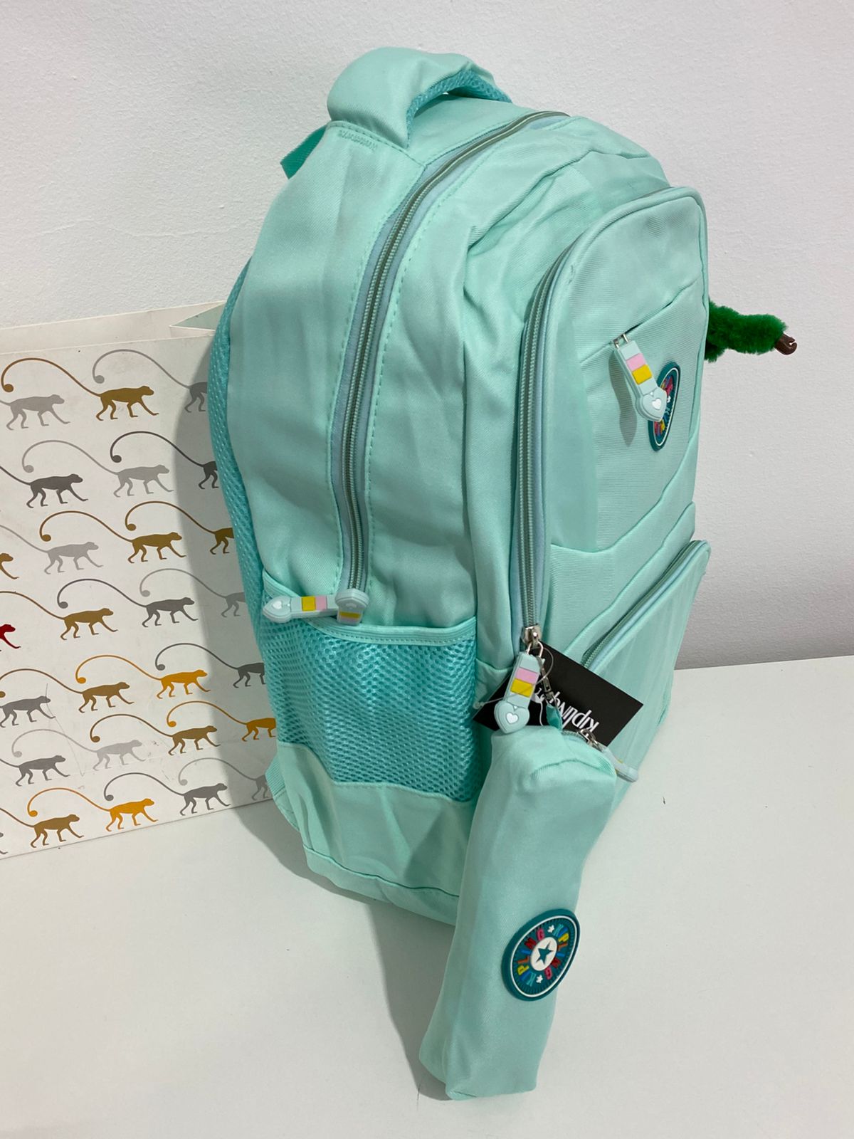 Mochila Kipling com estojo