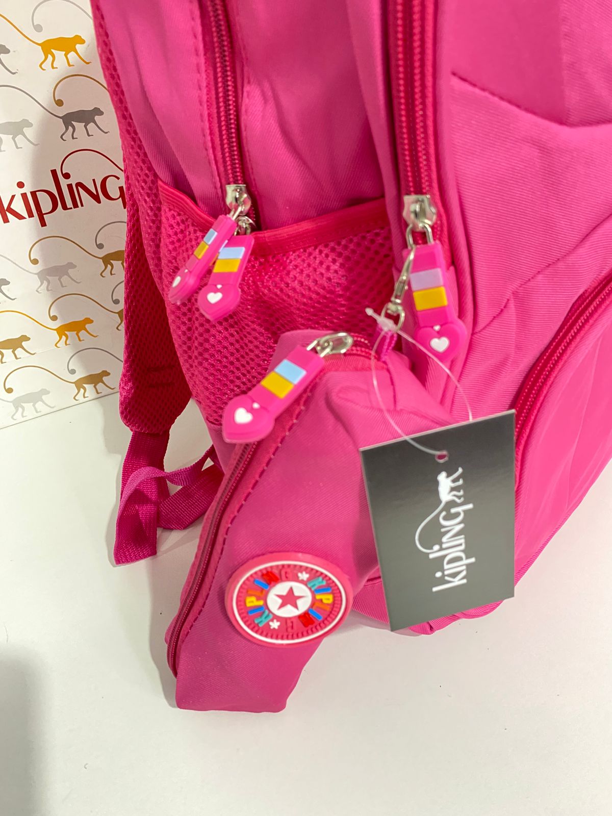 Mochila Kipling com estojo