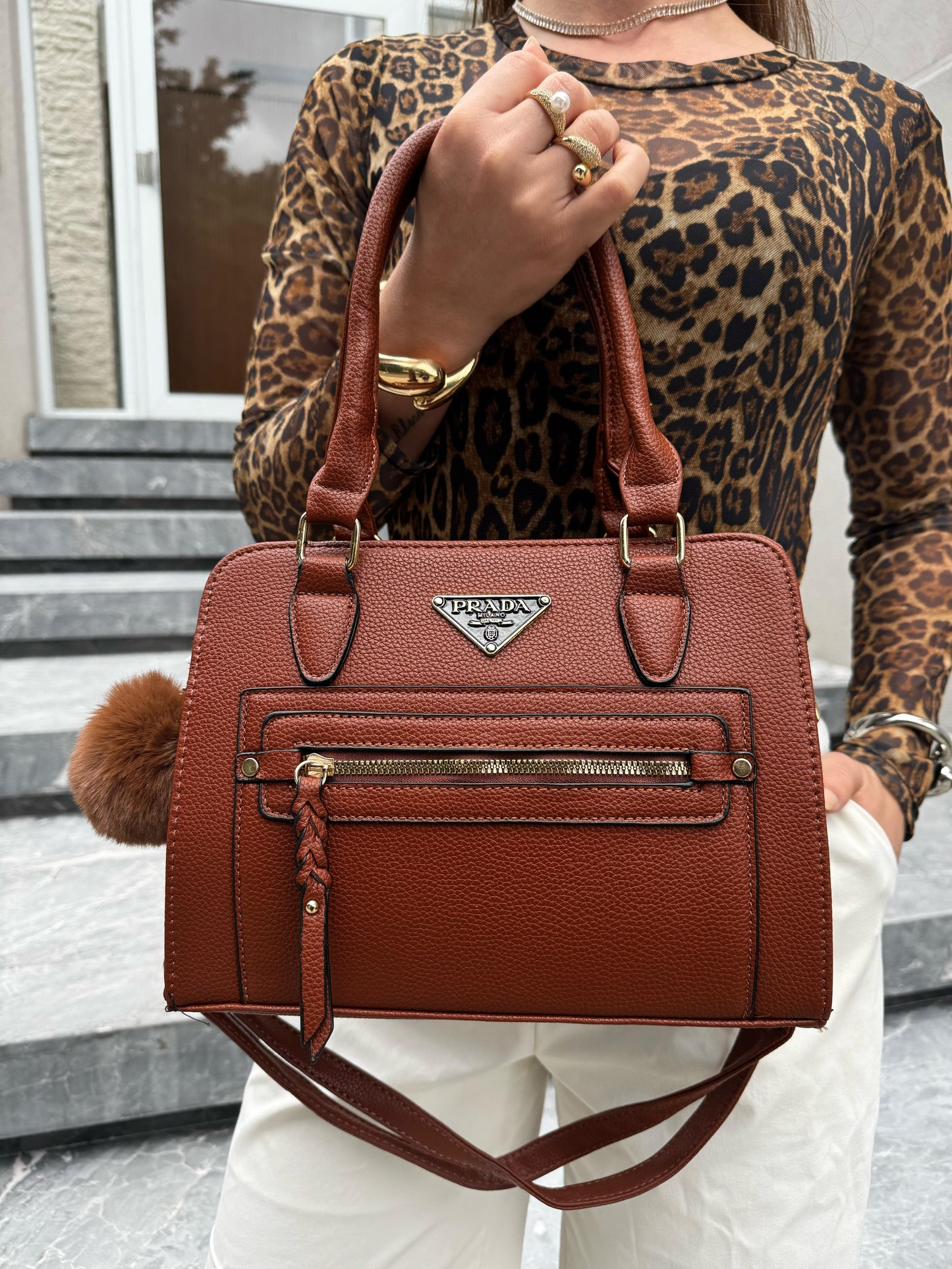 Bolsa Prada linha importada