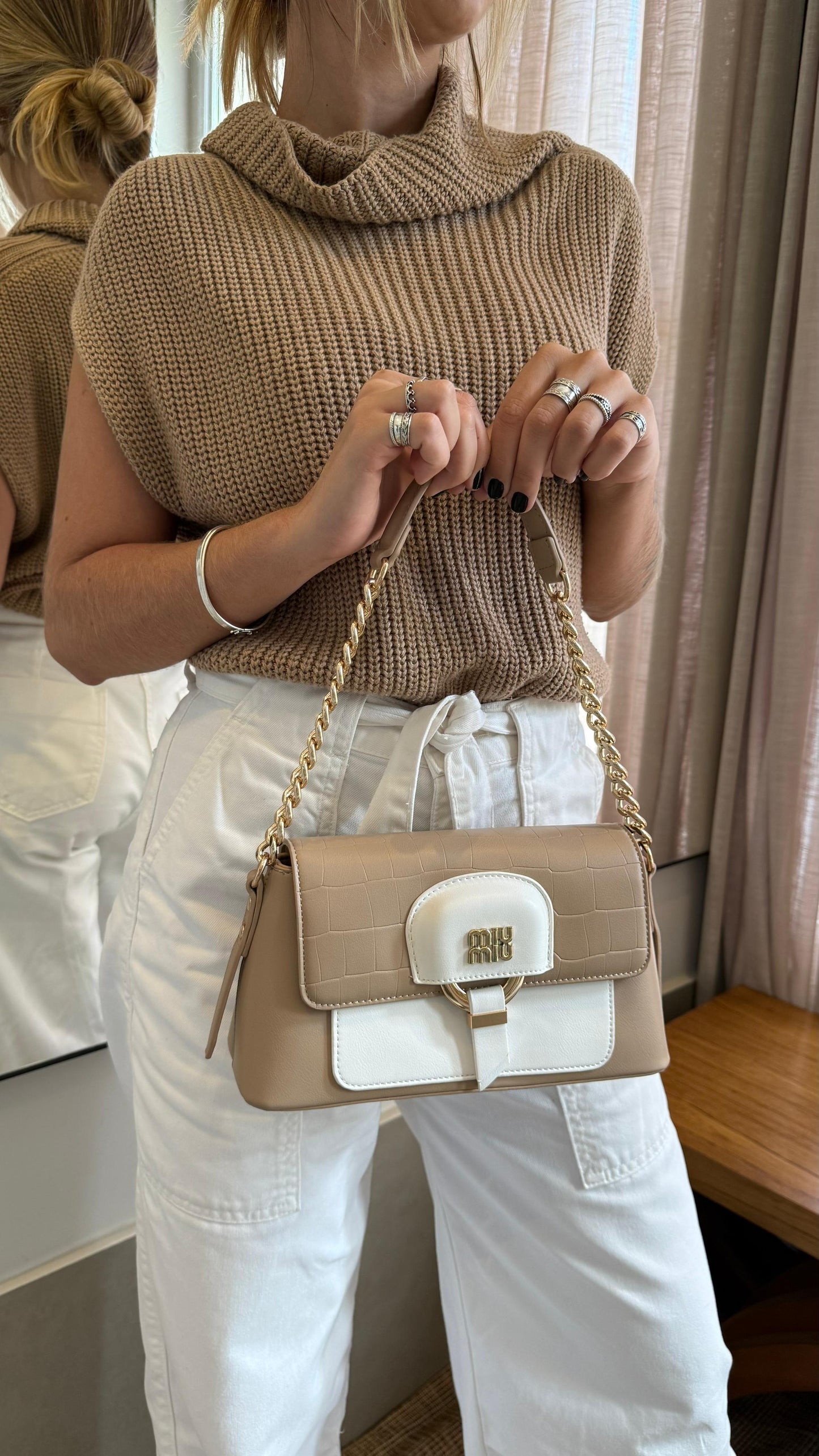 Bolsa Prada linha importada