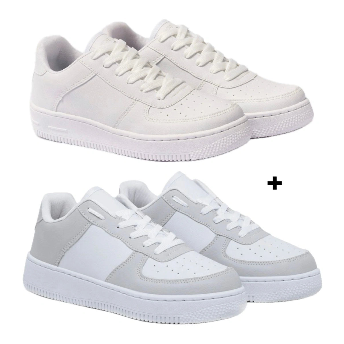 Kit 2 Tênis Force Classic Sneaker