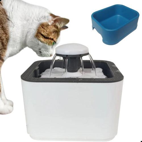 Fonte Bebedouro Gatos Cães Automático - Prestigieh 