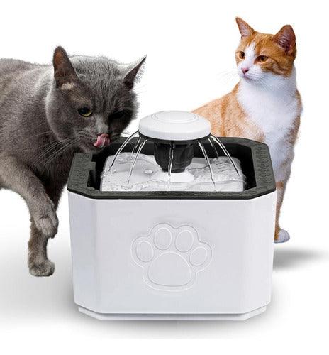 Fonte Bebedouro Gatos Cães Automático - Prestigieh 