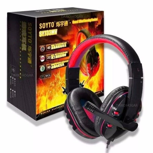 Headset Gamer P2 Microfone Sy733mv Soyto - Prestigieh 