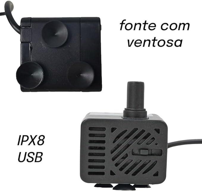 Fonte Bebedouro Gatos Cães Automático - Prestigieh 