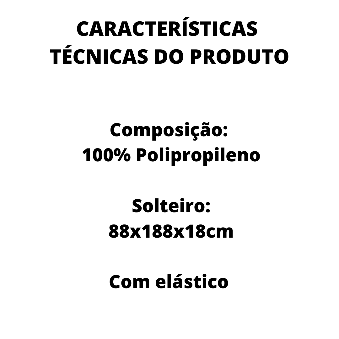 Capa para Colçhão com Elástico - Prestigieh 