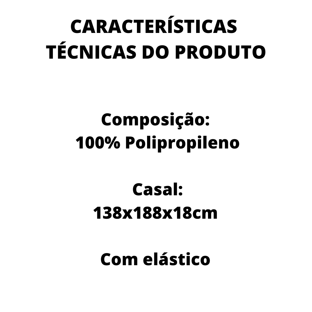 Capa para Colçhão com Elástico - Prestigieh 