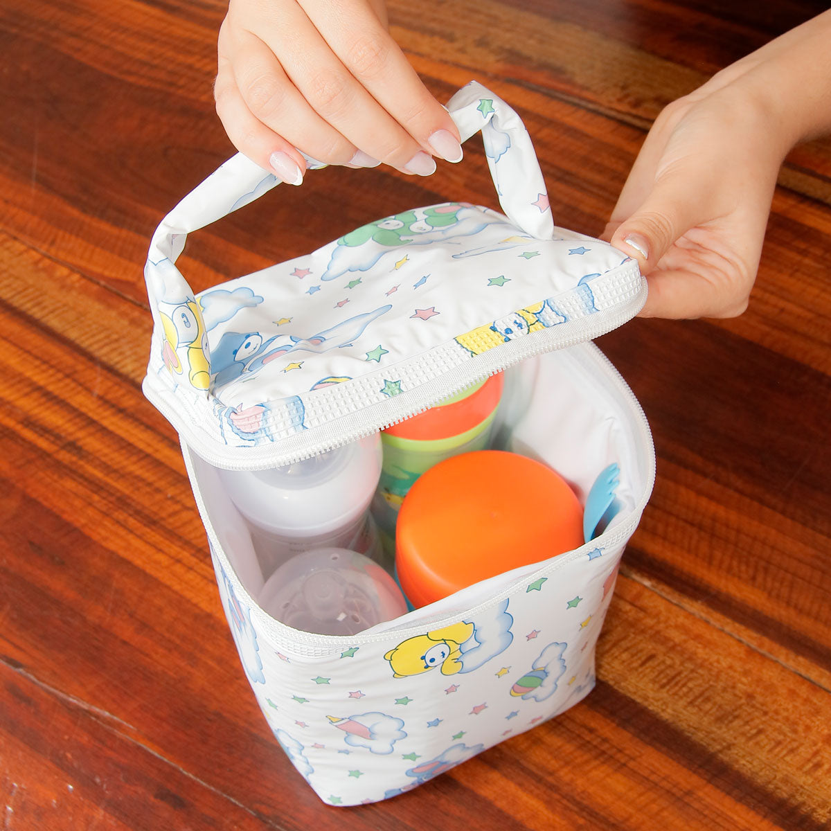 Bolsa Frasqueira Bebê e Infantil Térmica Impermeável 4,5 Litros