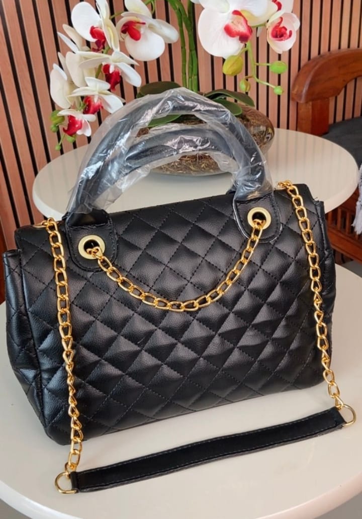 Bolsa feminina Ch Mãe maleta corrente