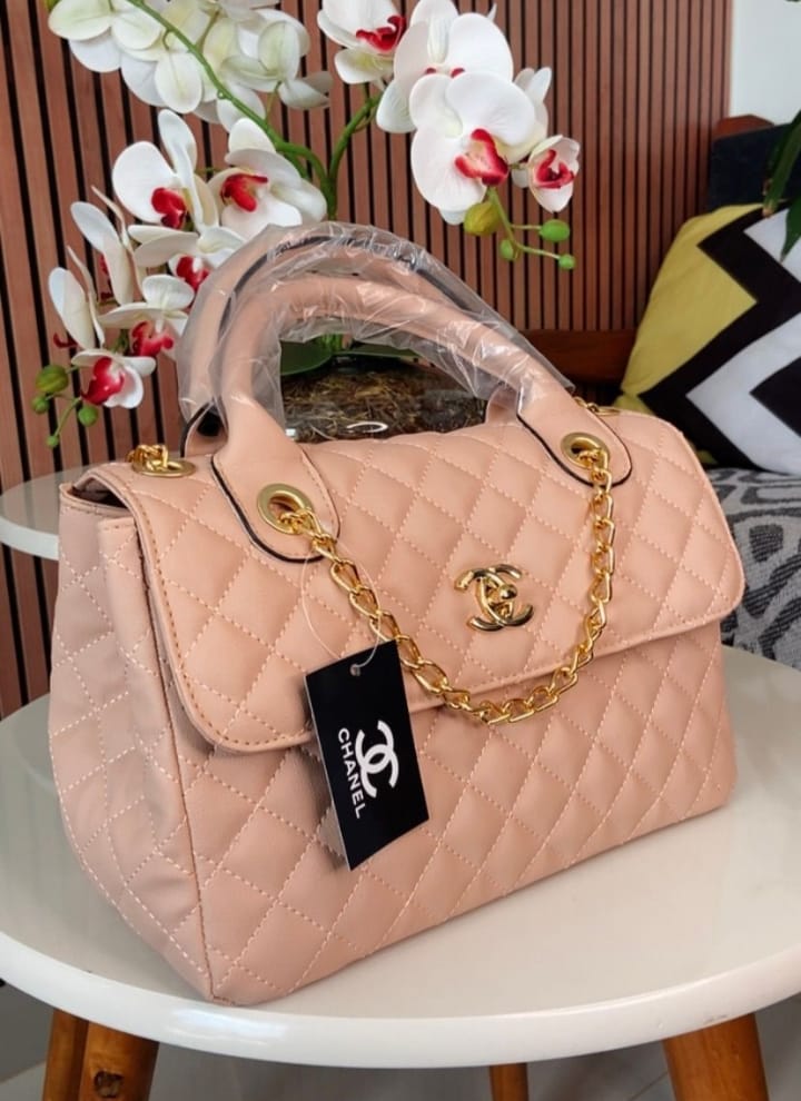 Bolsa feminina Ch Mãe maleta corrente