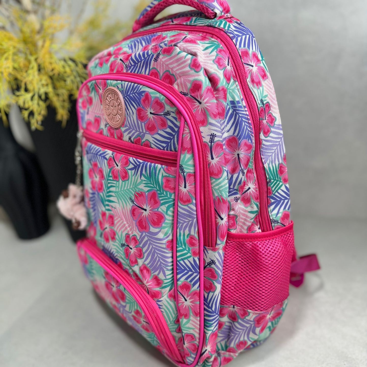 Mochila Kipling estampada