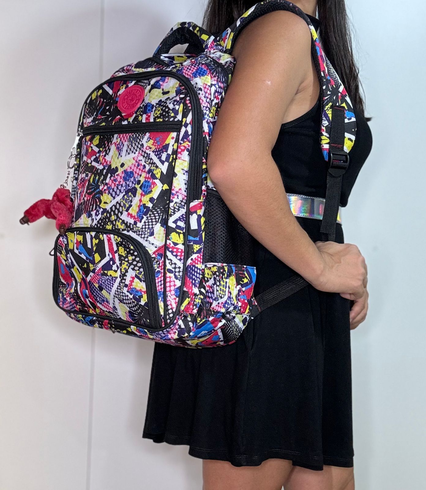 Mochila Kipling estampada