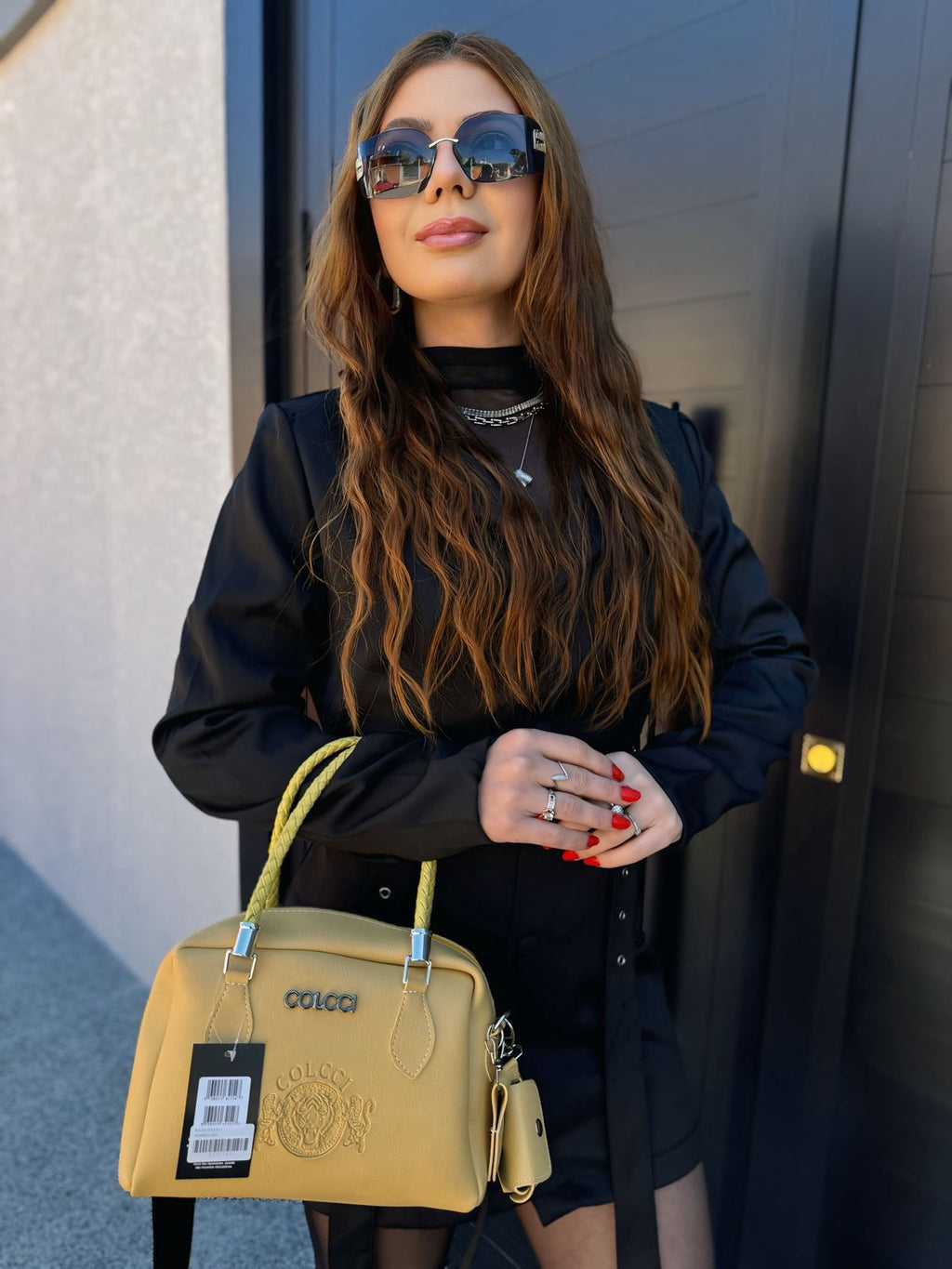 Bolsa Colcci com porta niquel