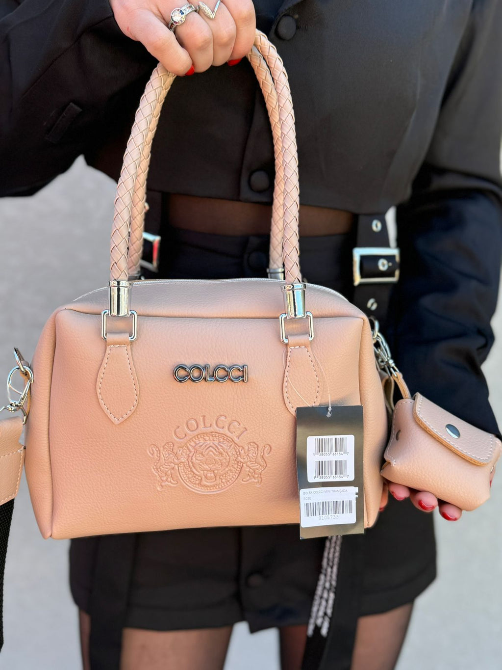 Bolsa Colcci com porta niquel