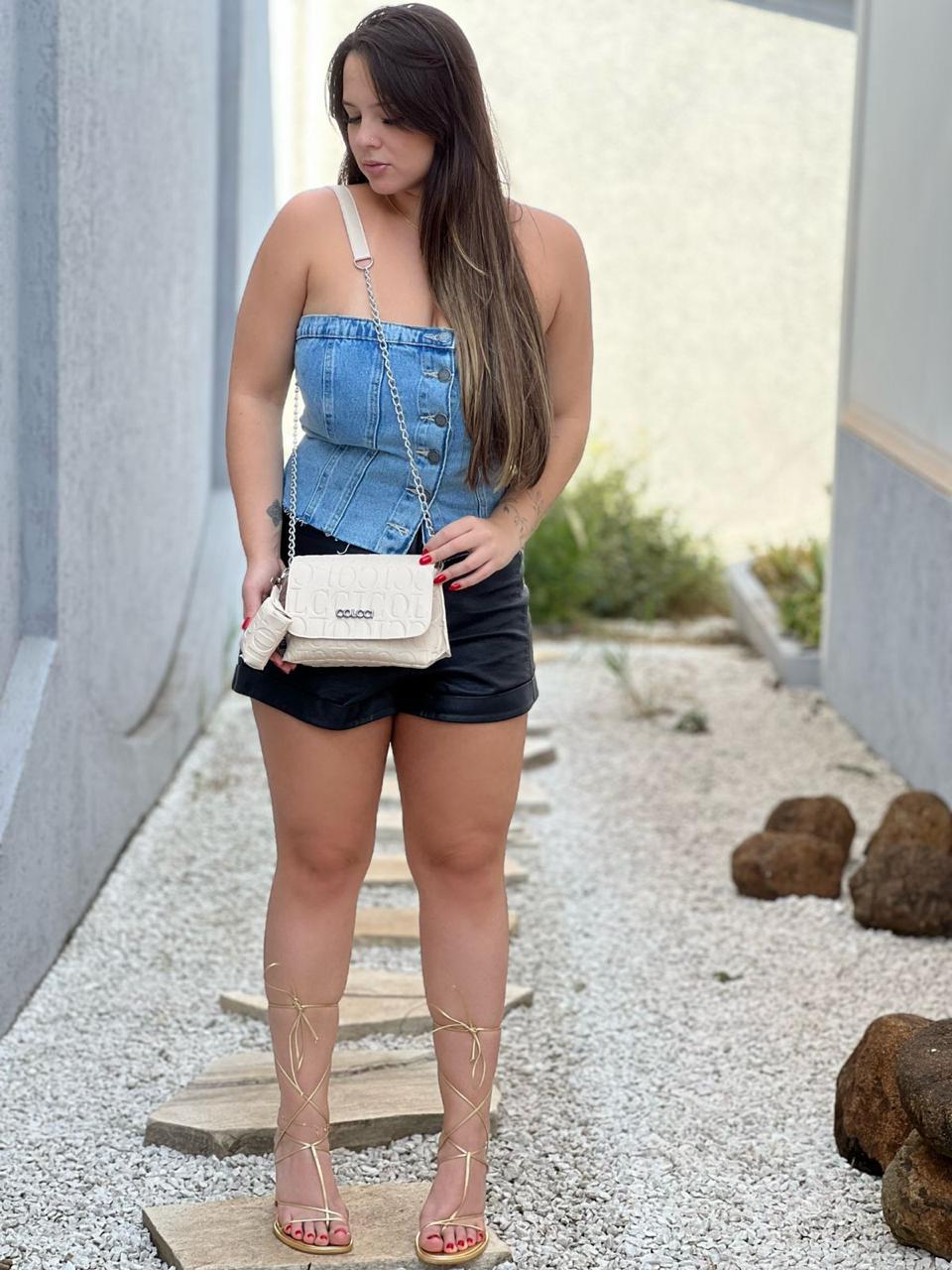 Bolsa Colcci baladinha corrente