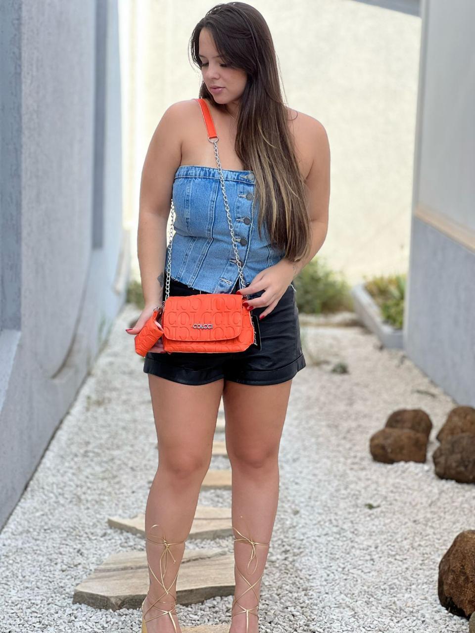 Bolsa Colcci baladinha corrente
