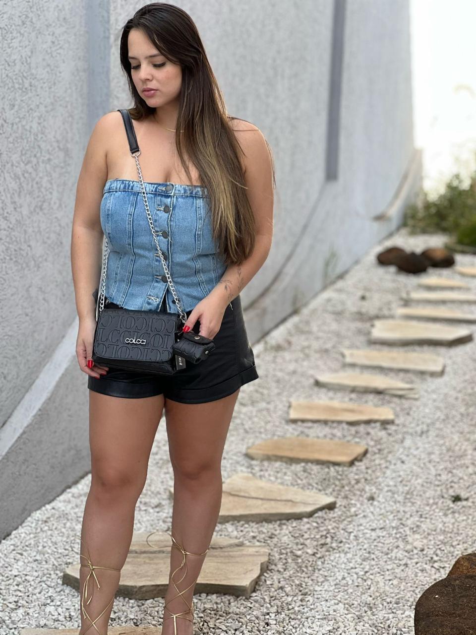 Bolsa Colcci baladinha corrente