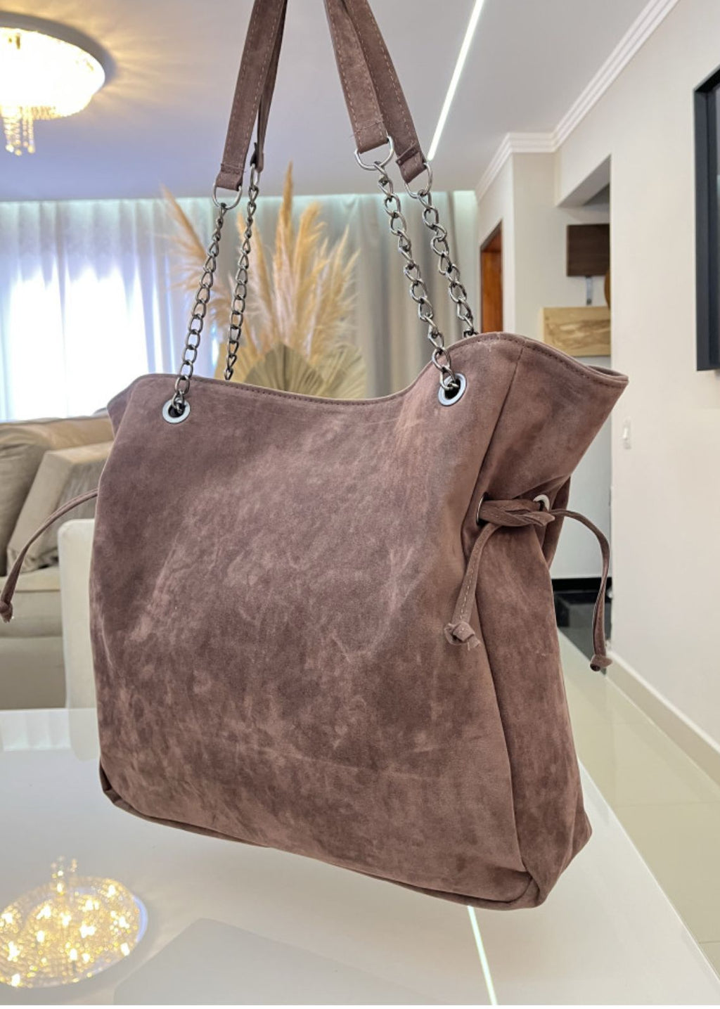 Bolsa Camurça corrente