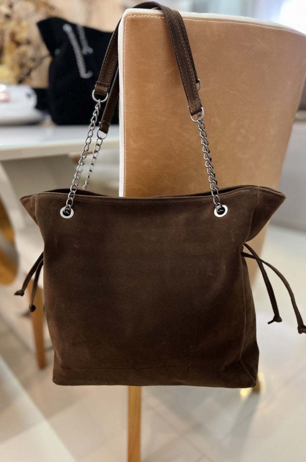 Bolsa Camurça corrente