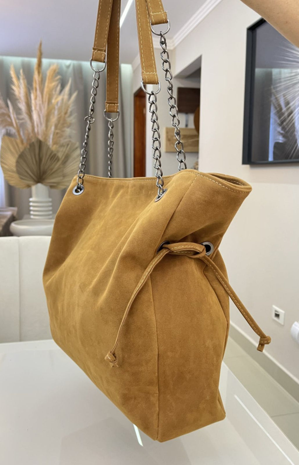 Bolsa Camurça corrente