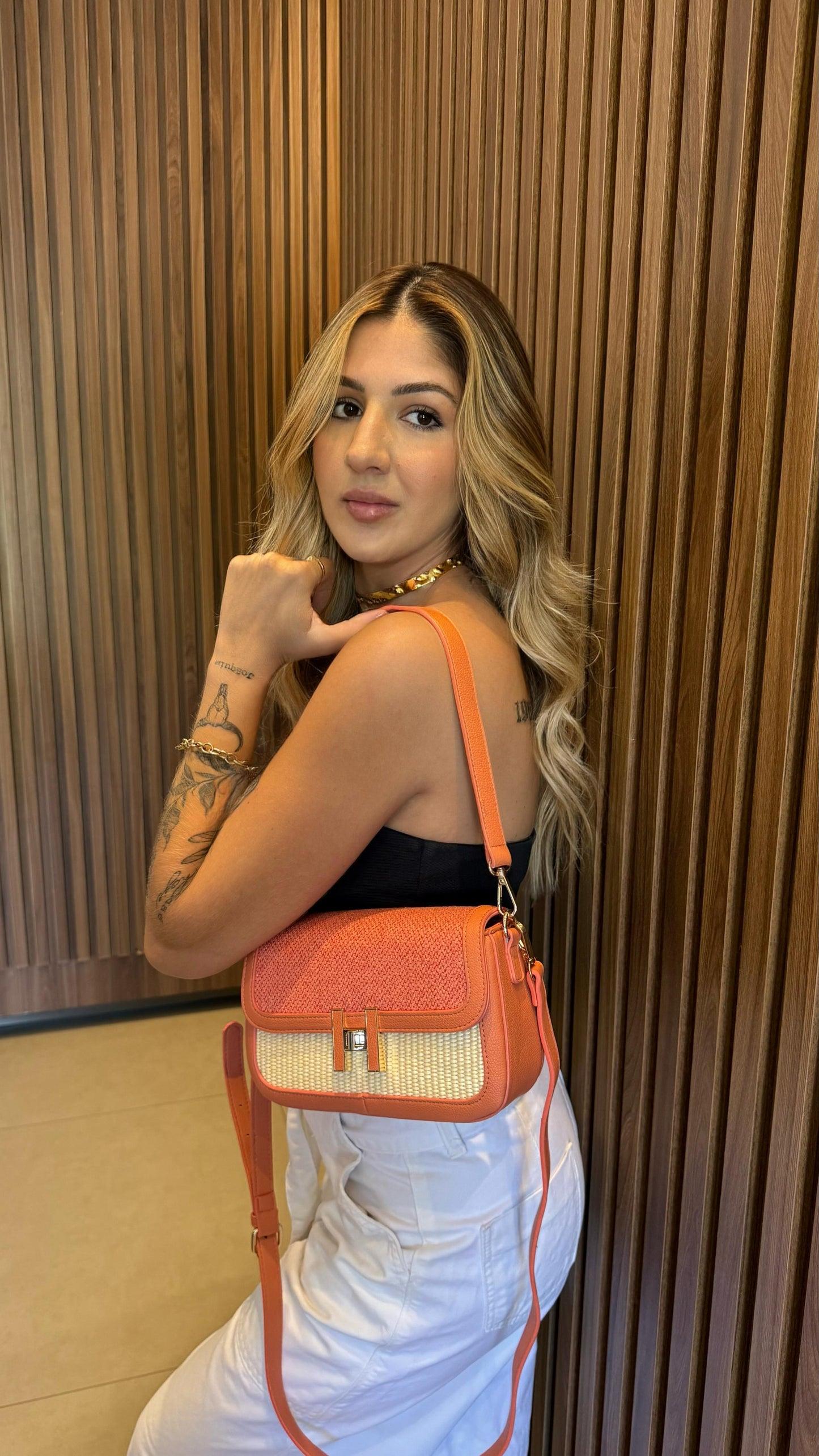 Bolsa Hermes linha importada
