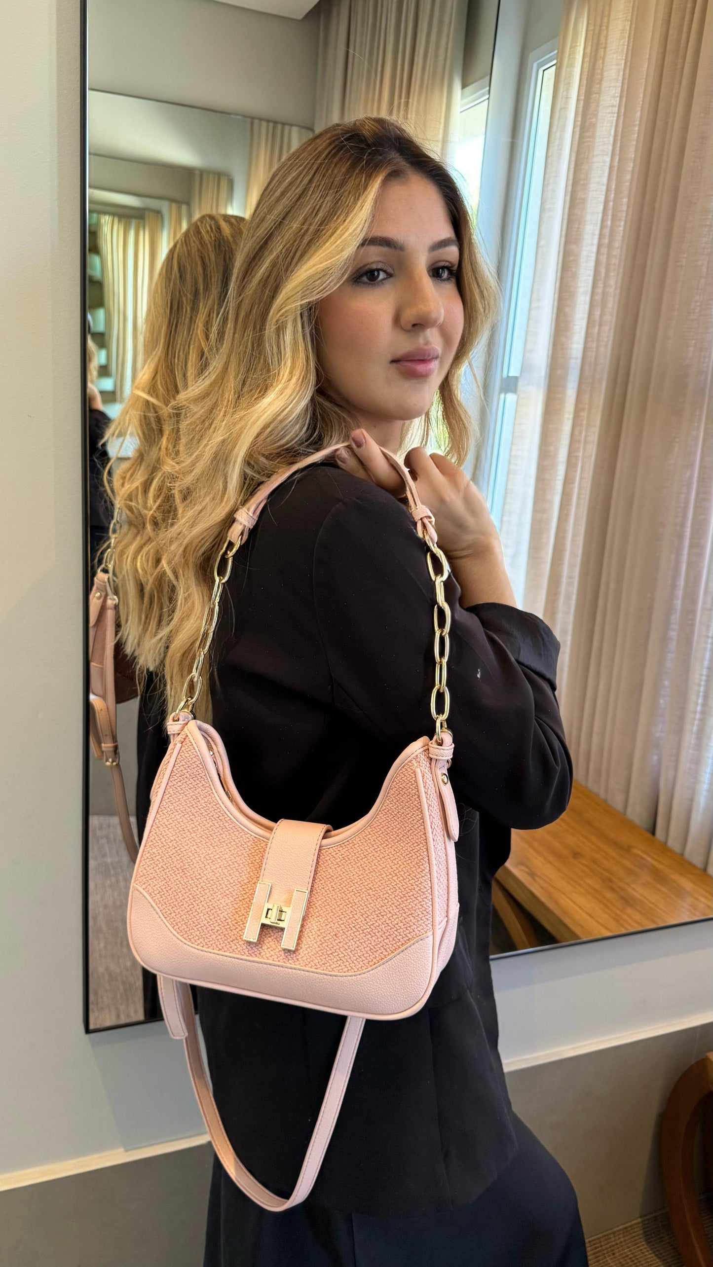 Bolsa Hermes linha importada