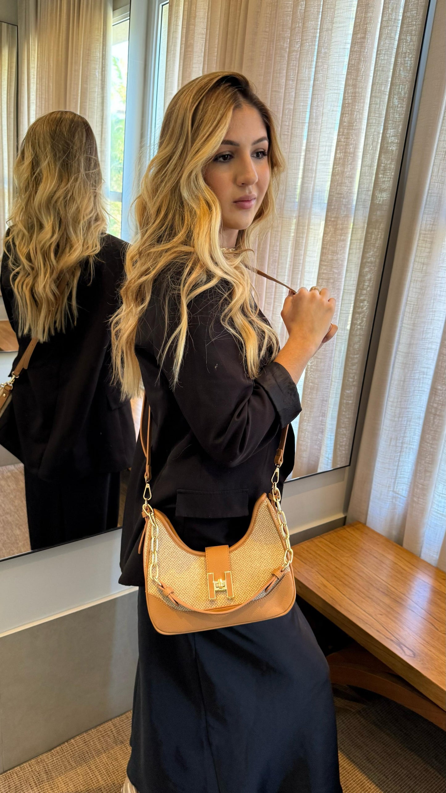 Bolsa Hermes linha importada