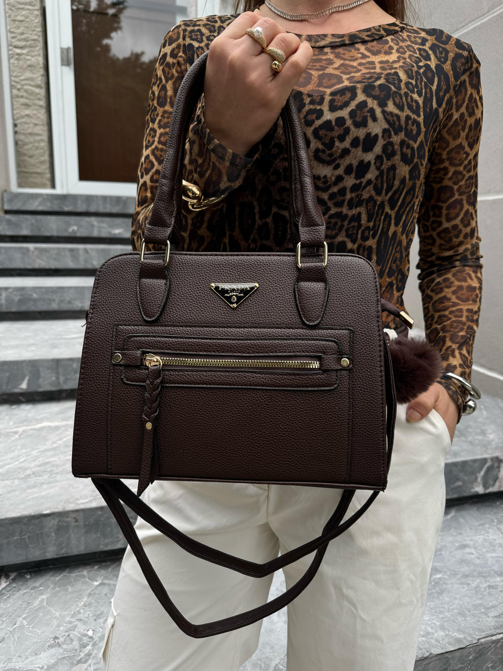 Bolsa Prada linha importada