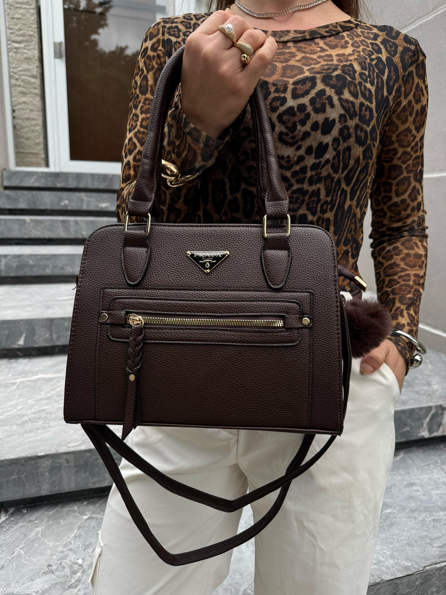 Bolsa Prada linha importada