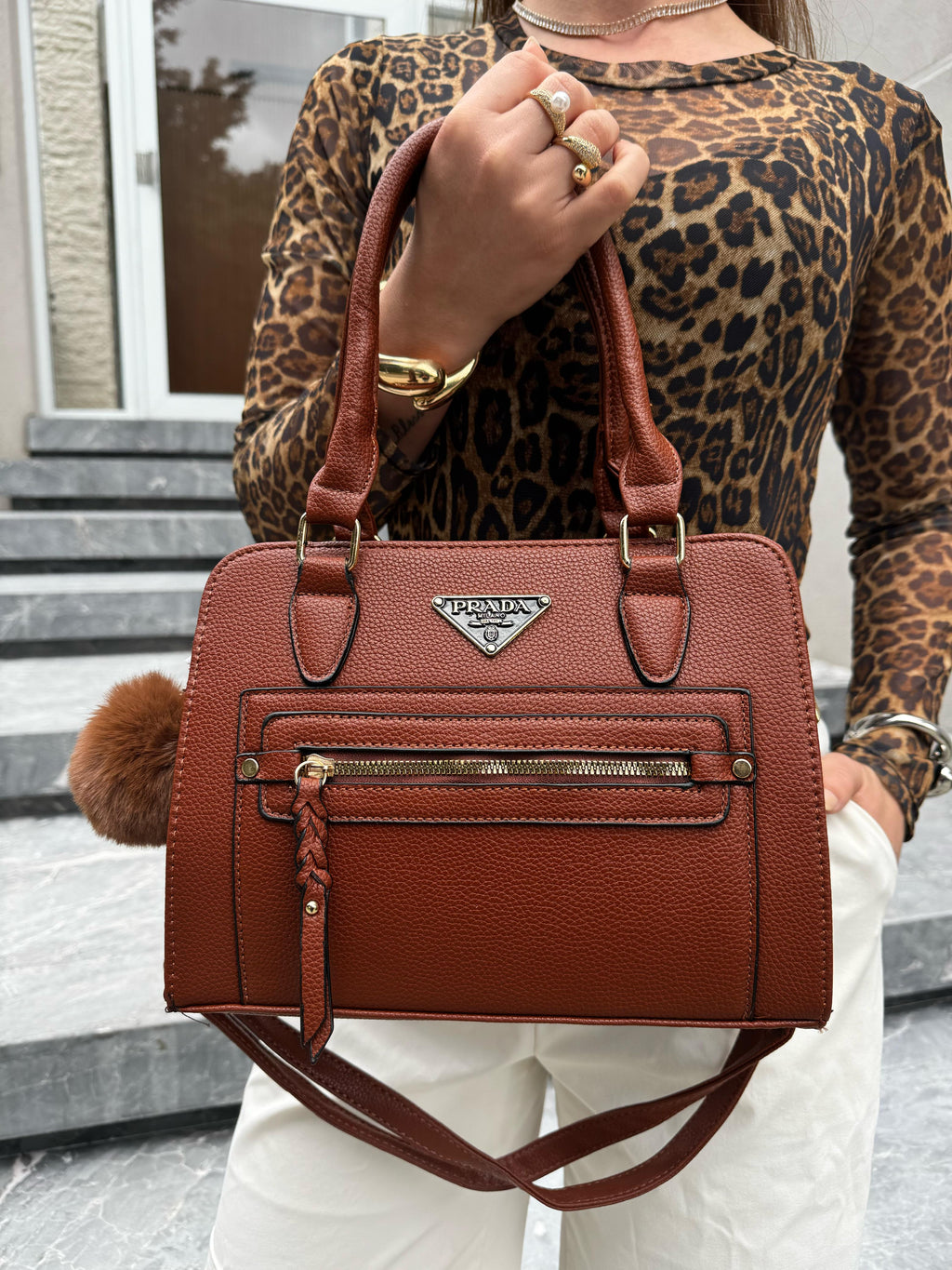 Bolsa Prada linha importada