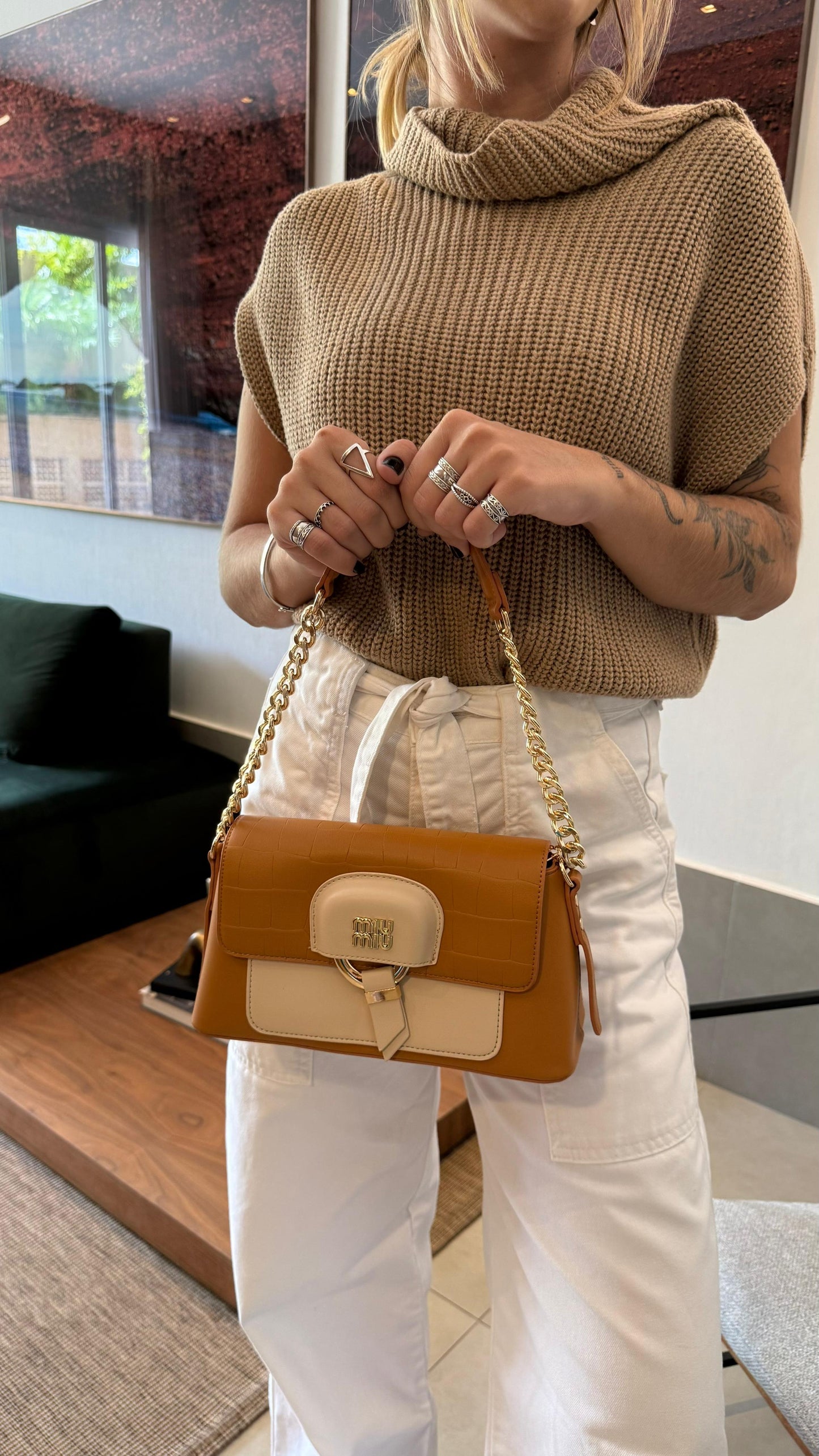 Bolsa Prada linha importada