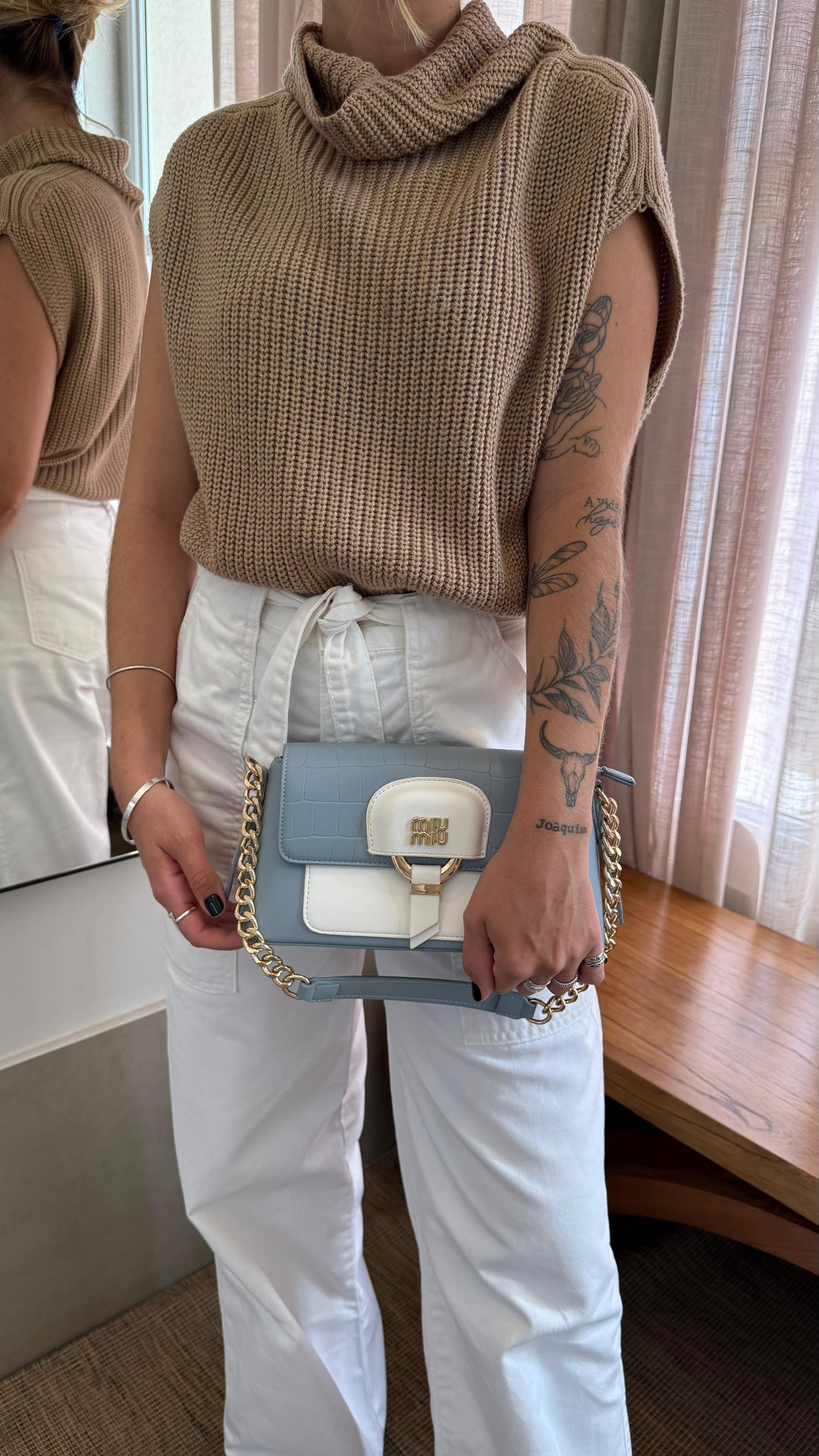 Bolsa Prada linha importada