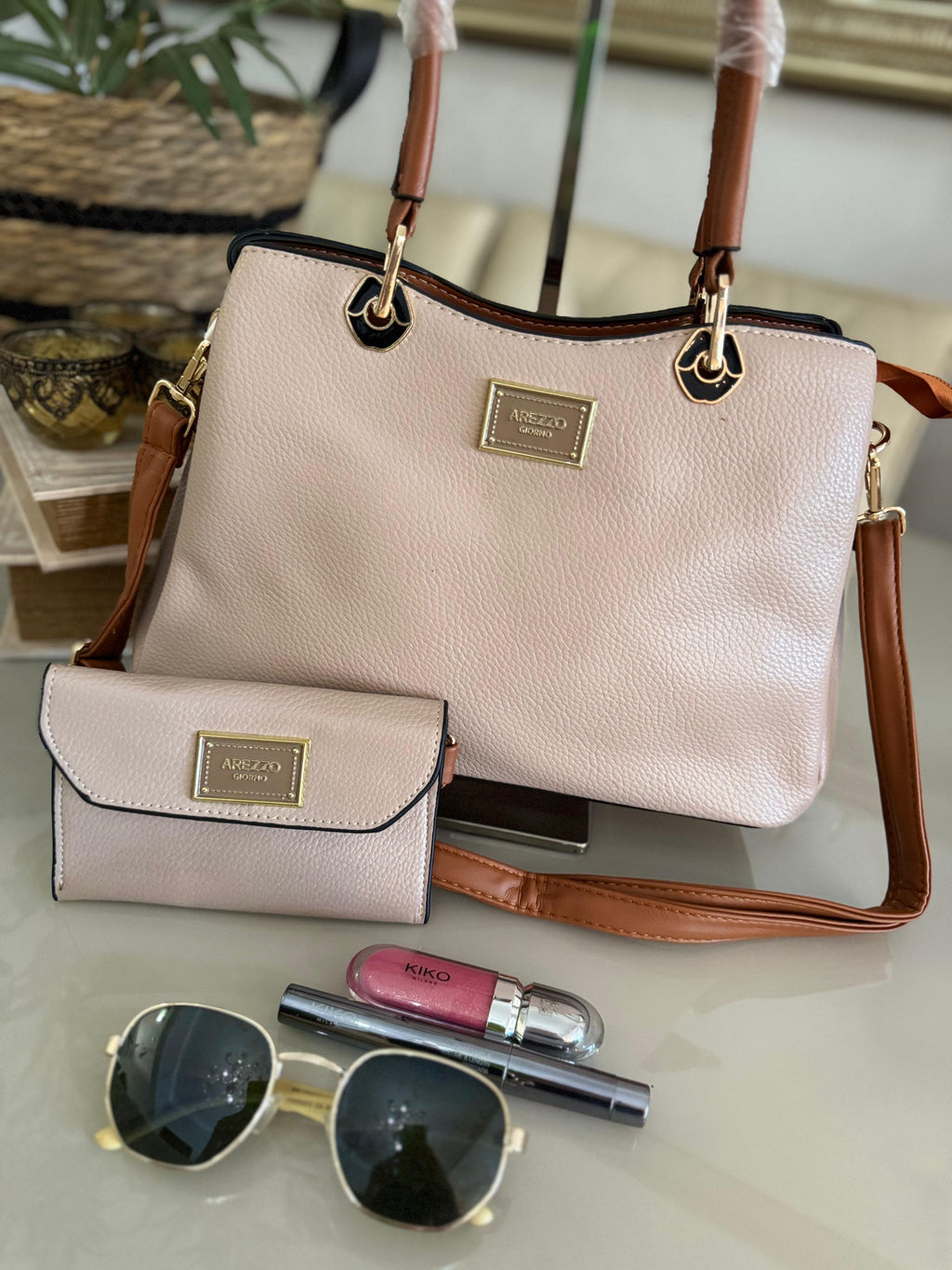 Bolsa Arezzo Giorno linha importada