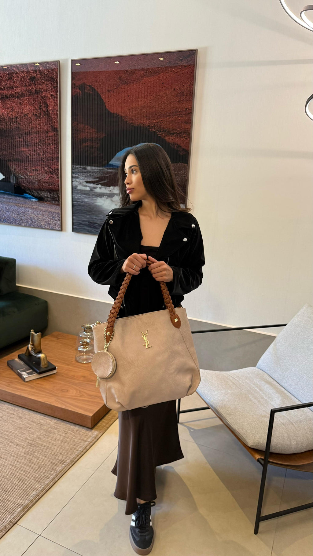 Bolsa Saint Laurent linha importada