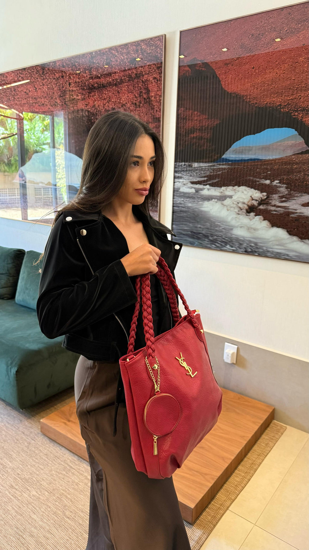 Bolsa Saint Laurent linha importada